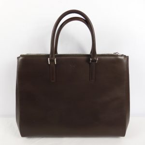 Anya Hindmarch Bespoke Tote Leather Hand bag, Brown.