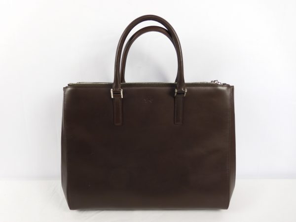 Anya Hindmarch Bespoke Tote Leather Hand bag, Brown.