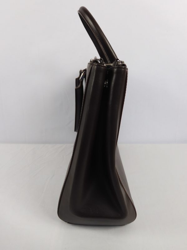 Anya Hindmarch Bespoke Tote Leather Hand bag, Brown. - Image 6