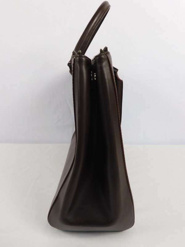 Anya Hindmarch Bespoke Tote Leather Hand bag, Brown. - Image 10