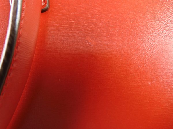 Anya Hindmarch Bespoke Tote Red Leather Hand Bag. - Image 11