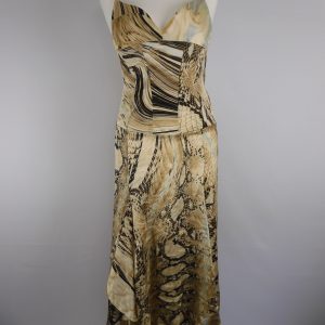 Just Cavelli Maxi Dress, Size 8.