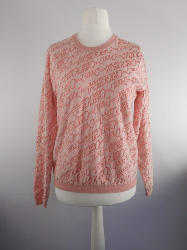 Kenzo Monogram Sweater, Size L