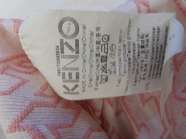 Kenzo Monogram Sweater, Size L - Image 5