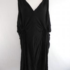 Diane von Furstenberg Black Dress, Size 8