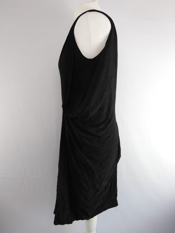 Diane von Furstenberg Black Dress, Size 8 - Image 4