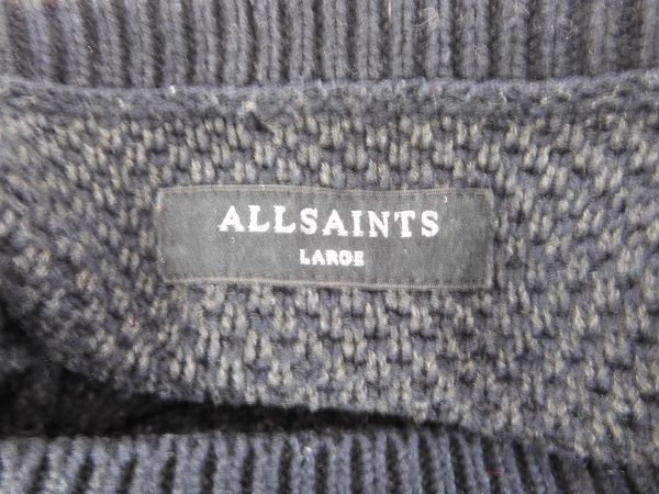 All Saints Haltton crew Jumper. Size L - Image 5