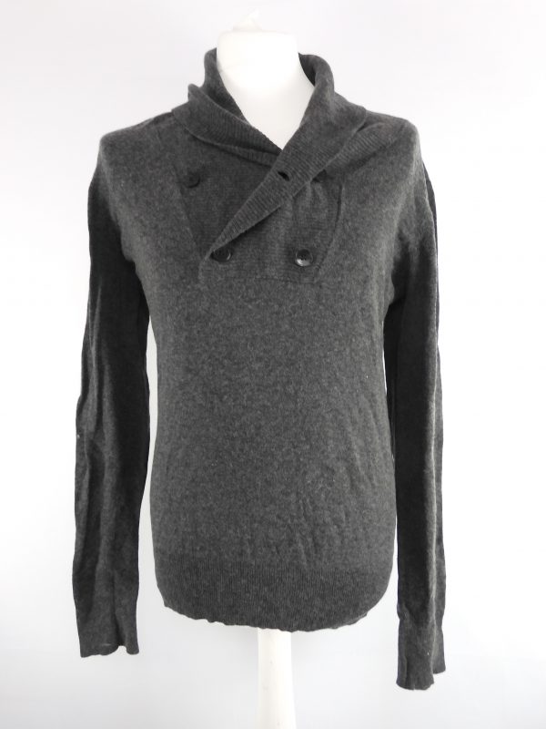 All Saints Shawl Neck Jumper, Size L