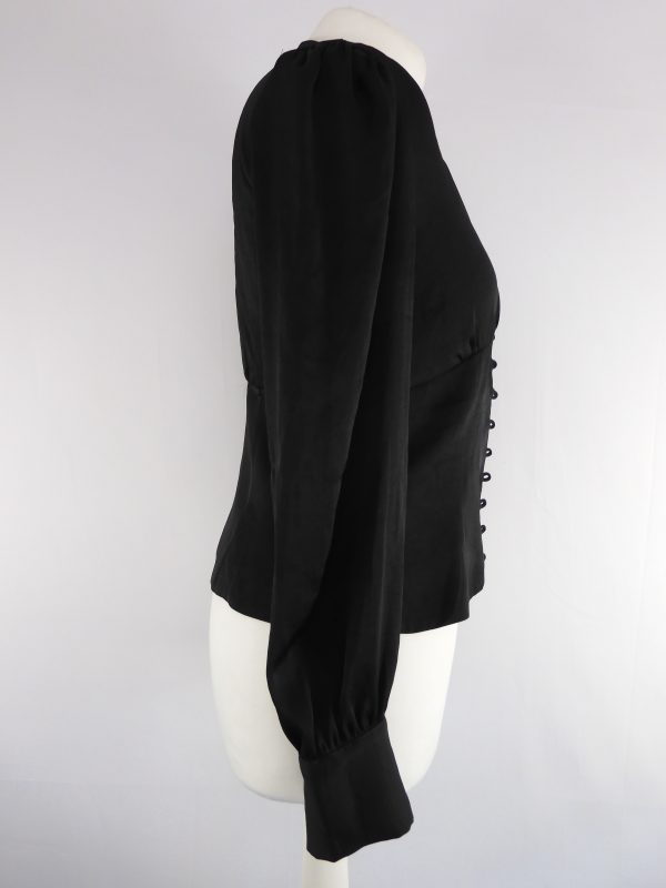 All Saints Amelie Satin Top, Size 8. - Image 3