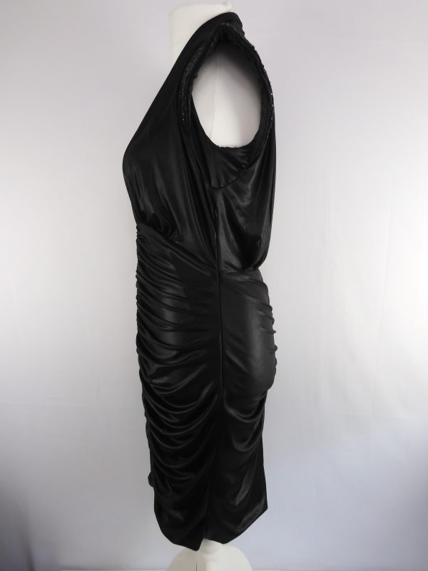Dynasty London Black Dress, Size 14. - Image 3