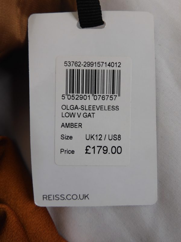 Reiss Olga Sleeveless dress, Size 12 NWT - Image 5