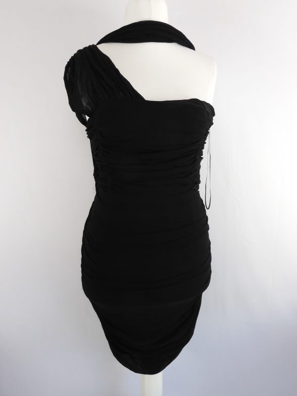 Whistles Bodycon Twist Jersey Dress, Size 16