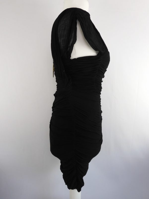 Whistles Bodycon Twist Jersey Dress, Size 16 - Image 3