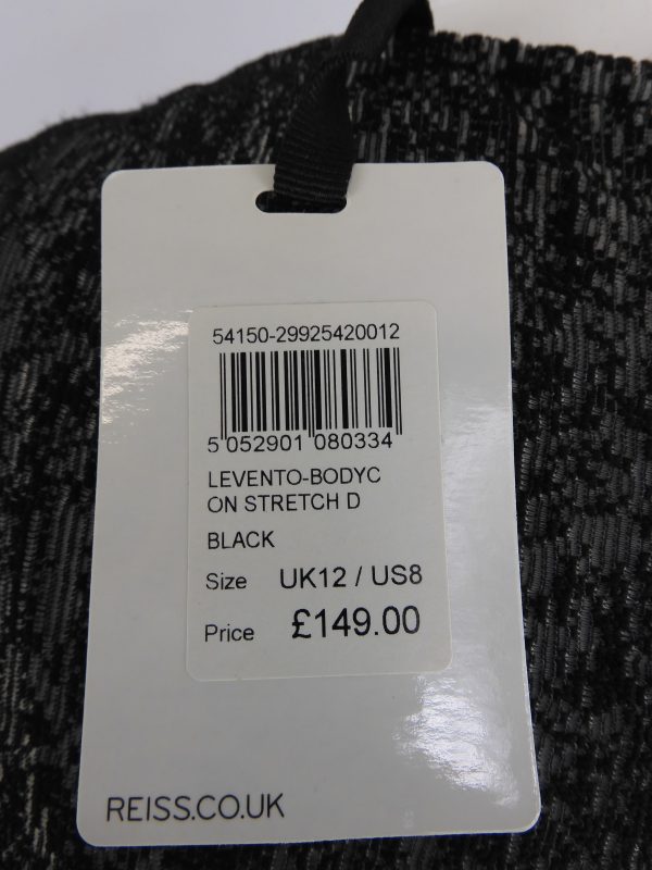 Reiss Levento Bodycon Stretch Dress, Size 12 NWT - Image 5