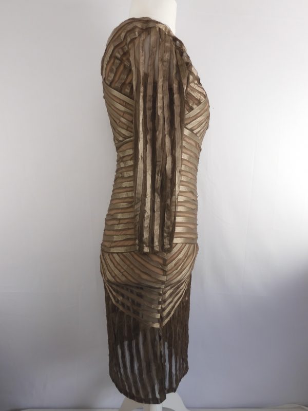 Reiss Rebecca Bodycon Dress, Size 10 - Image 3