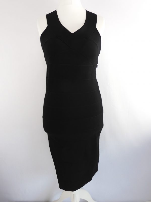 Reiss Luca Black dress, Size M, NWT
