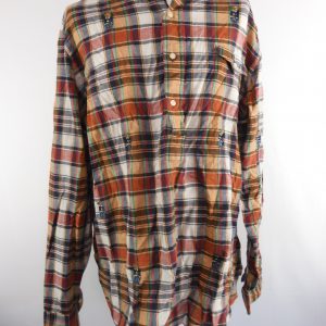 Authentic Bleeding Madras by Ralph Lauren, Size 46 / XL