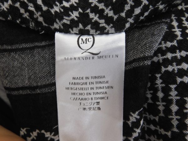 Alexander McQueen Razorblade Design Shirt, Size M - Image 7