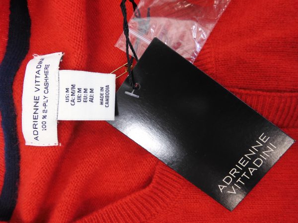 Adrienne Vittadini Cashmere Cardigan, Size M. - Image 5