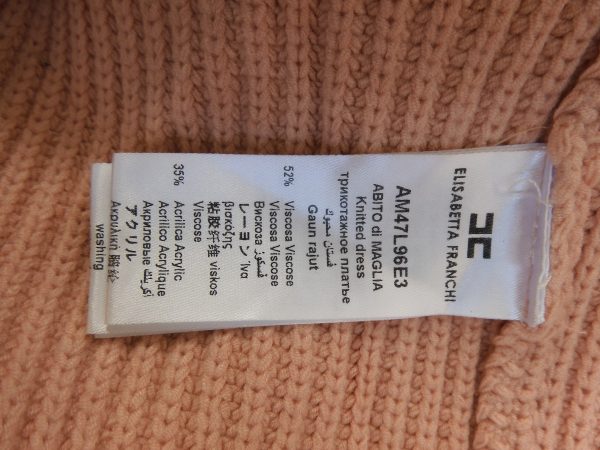 Elisabetta Franchi Cardigan Dress, Size 38 (S). - Image 6