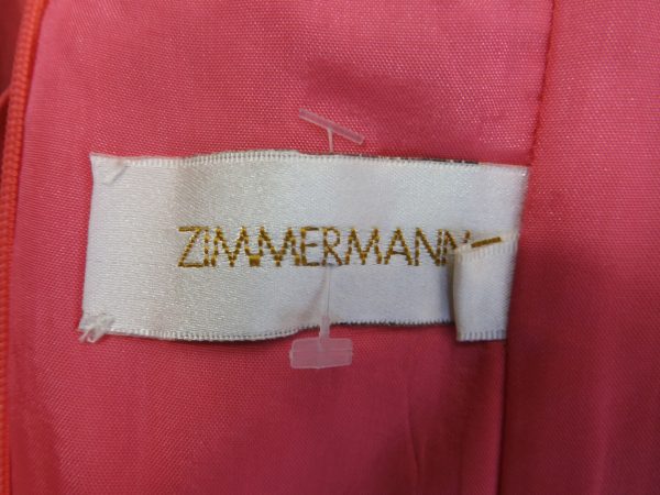 Zimmermann Silk Strapless Dress, Size 2 (12). - Image 4