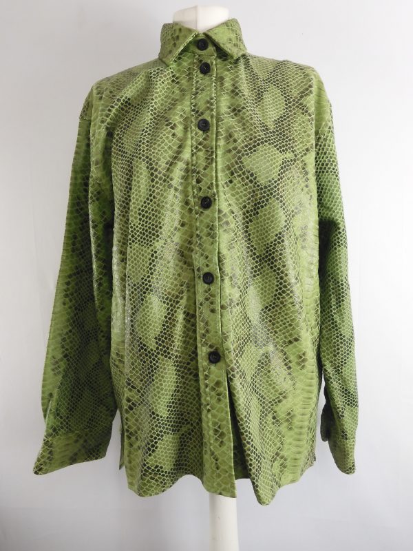 ARMA Snake Skin jacket, Size 10.