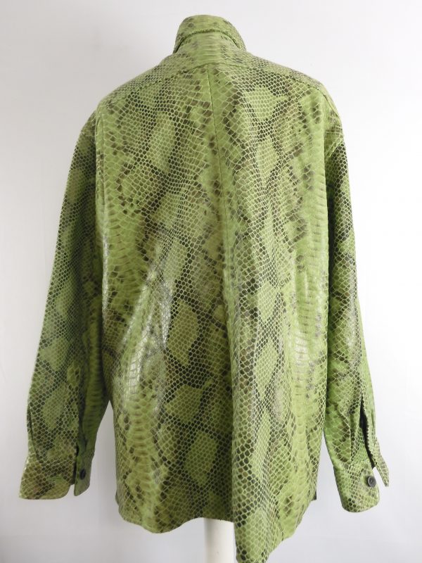 ARMA Snake Skin jacket, Size 10. - Image 4