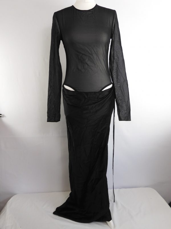 Christopher Esber Body Suit Maxi dress, Size 8