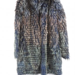 Hockley Sheela Coat - Saga Furs - Dryed Silver Fox Fur - Size 10/38