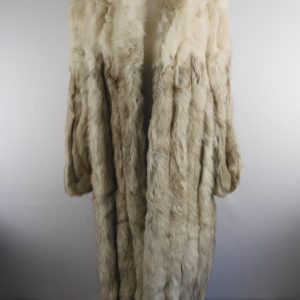 SAGA FOX Fur Over Coat - Size