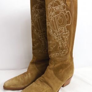 Hermes Western Boots, Size 37 / 4