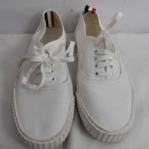 Thom Browne Heritage Canvas Trainers, Size 5