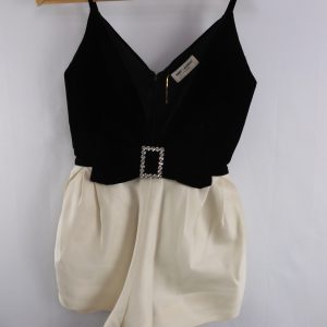 Saint Laurent Silk Jumpsuit, Size XS