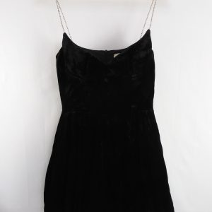 Magda Butrym Velvet Mini Dress, Size 34 / 6 / XS