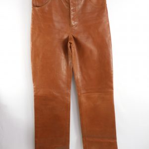 Dodo Bar Or Wrandy Panelled Leather Trousers, Size 42 / 10