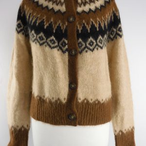 Polo Ralph Lauren Fair Isle Wool-Blend Cardigan, Size M