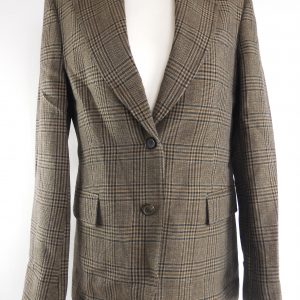Miu Miu Prince of Wales checked jacket, Size 38 / XS