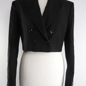Gucci Cropped Mohair Jacket, Size 40 / 8