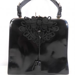Prada Spazzolato Passamaneria Frame Bag