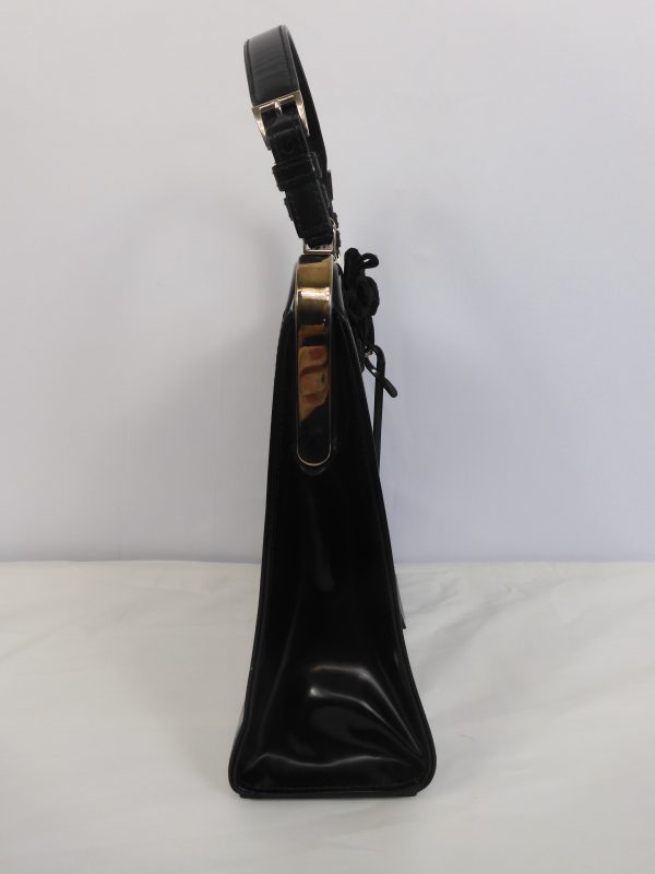 Prada Spazzolato Passamaneria Frame Bag - Image 3