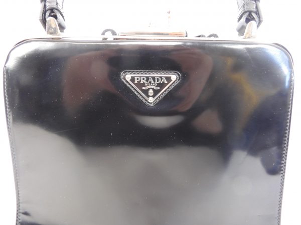 Prada Spazzolato Passamaneria Frame Bag - Image 7