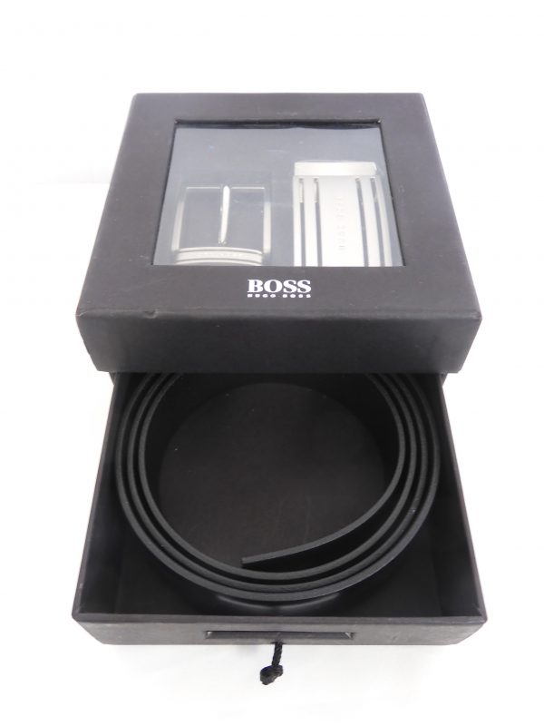 Hugo Boss Granty Belt with double buckles, size L. - Image 2