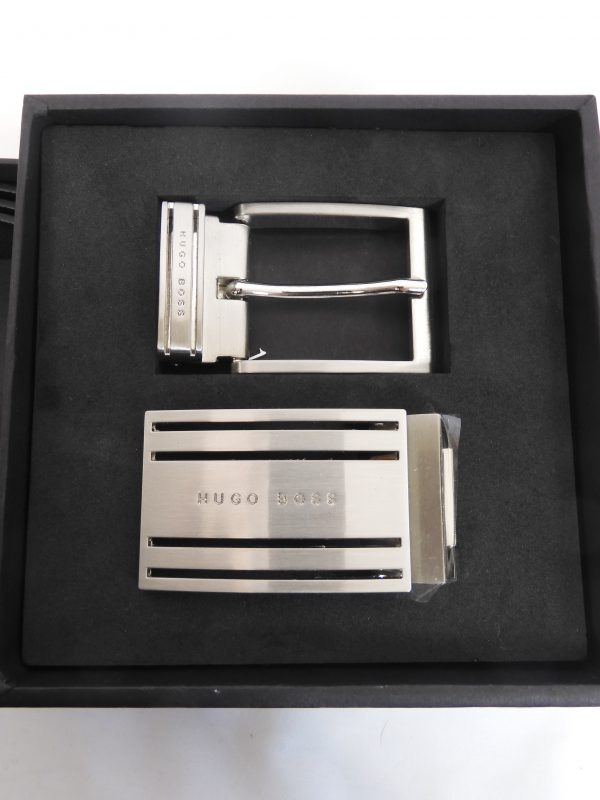 Hugo Boss Granty Belt with double buckles, size L. - Image 3