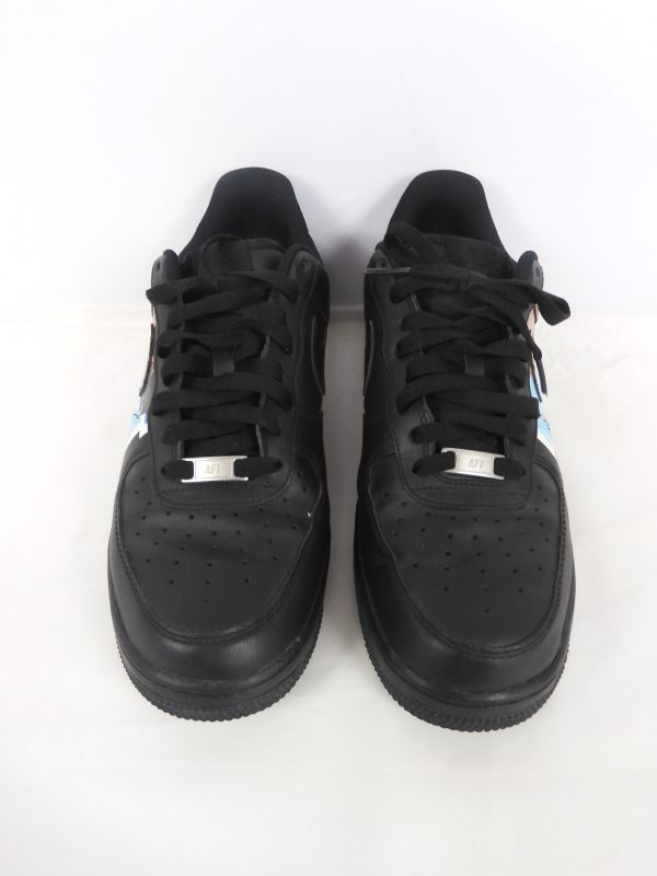 Nike Air Force 1 custom trainers, size 7.5 - Image 4
