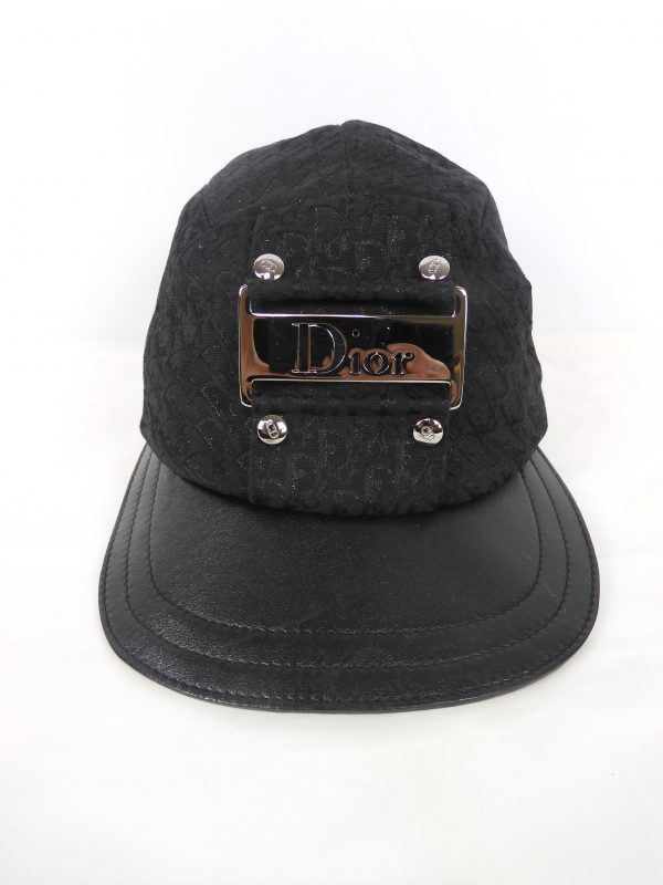 Christian Dior by John Galliano 2002 Trotter Monogram Baseball Cap.