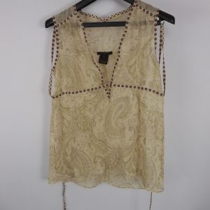 Louis Vuitton Silk Tank Top, size 38