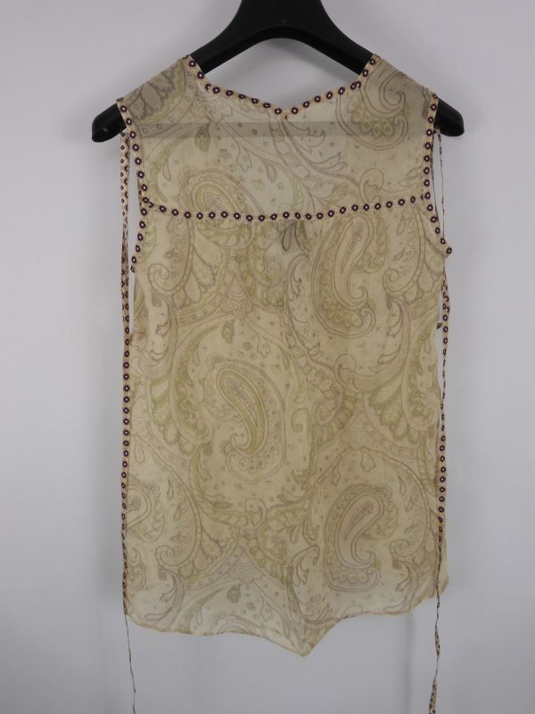 Louis Vuitton Silk Tank Top, size 38 - Image 5