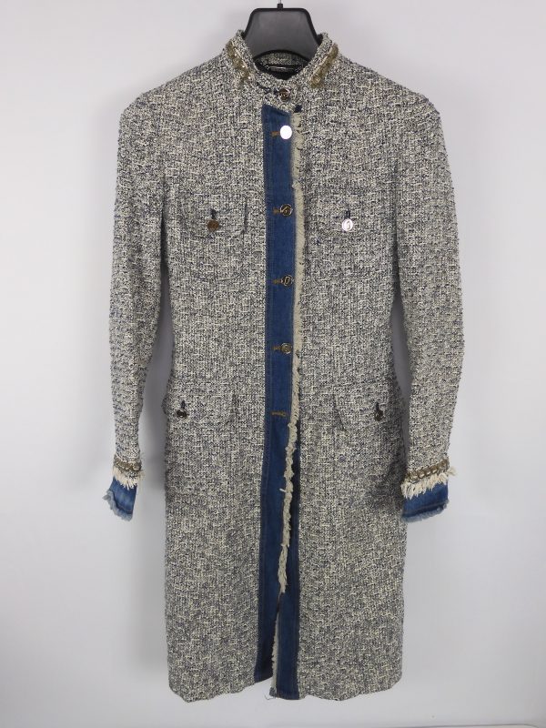 Dolce & Gabbana Swarovski Coat, Size 38.