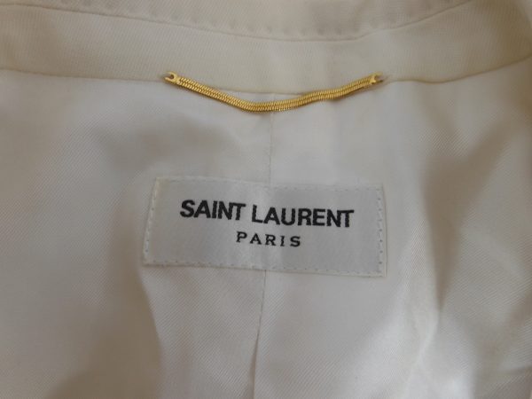 Saint Laurent Single Breasted Wool & Silk Tuxedo, Size F34 RRP £2950 - Image 4