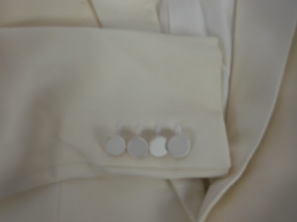 Saint Laurent Single Breasted Wool & Silk Tuxedo, Size F34 RRP £2950 - Image 6